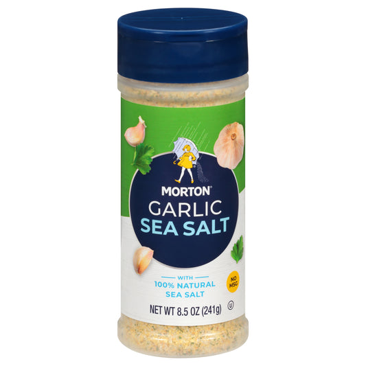 Mortons Sea Salt & Garlic 8.5 oz (Pack Of 12)