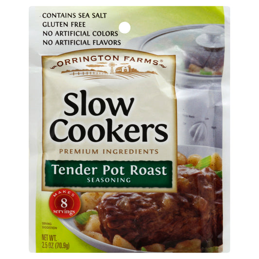 Orrington Farms Seasoning Slow cooker Tender Pot Roast 2.5 oz (Pack Of 12)
