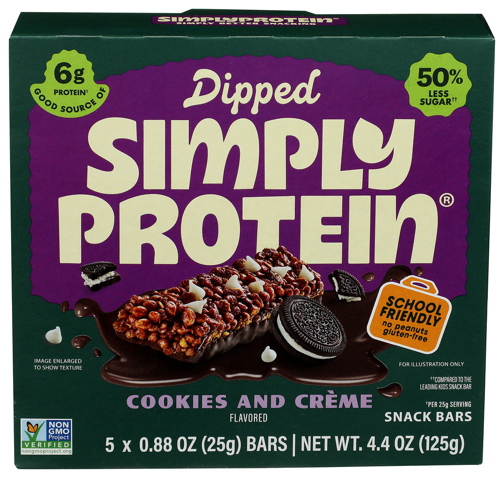 Simplyprotein Bar Dipped Cookies & Creme