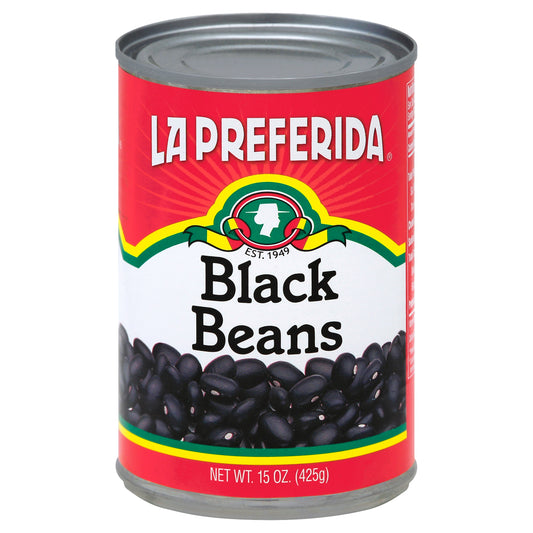 La Preferida Bean Black Canned 15 oz (Pack Of 12)