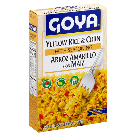 Goya Rice Yellow Corn 7 Oz (Pack Of 12)