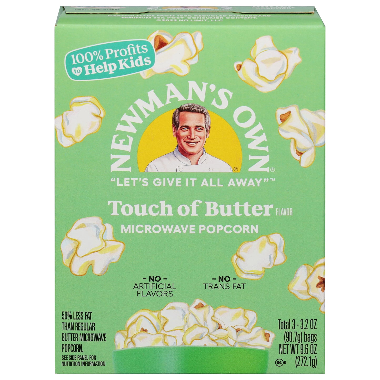 Newmans Own Popcorn Micro Light Butter 10.5 oz (Pack Of 12)