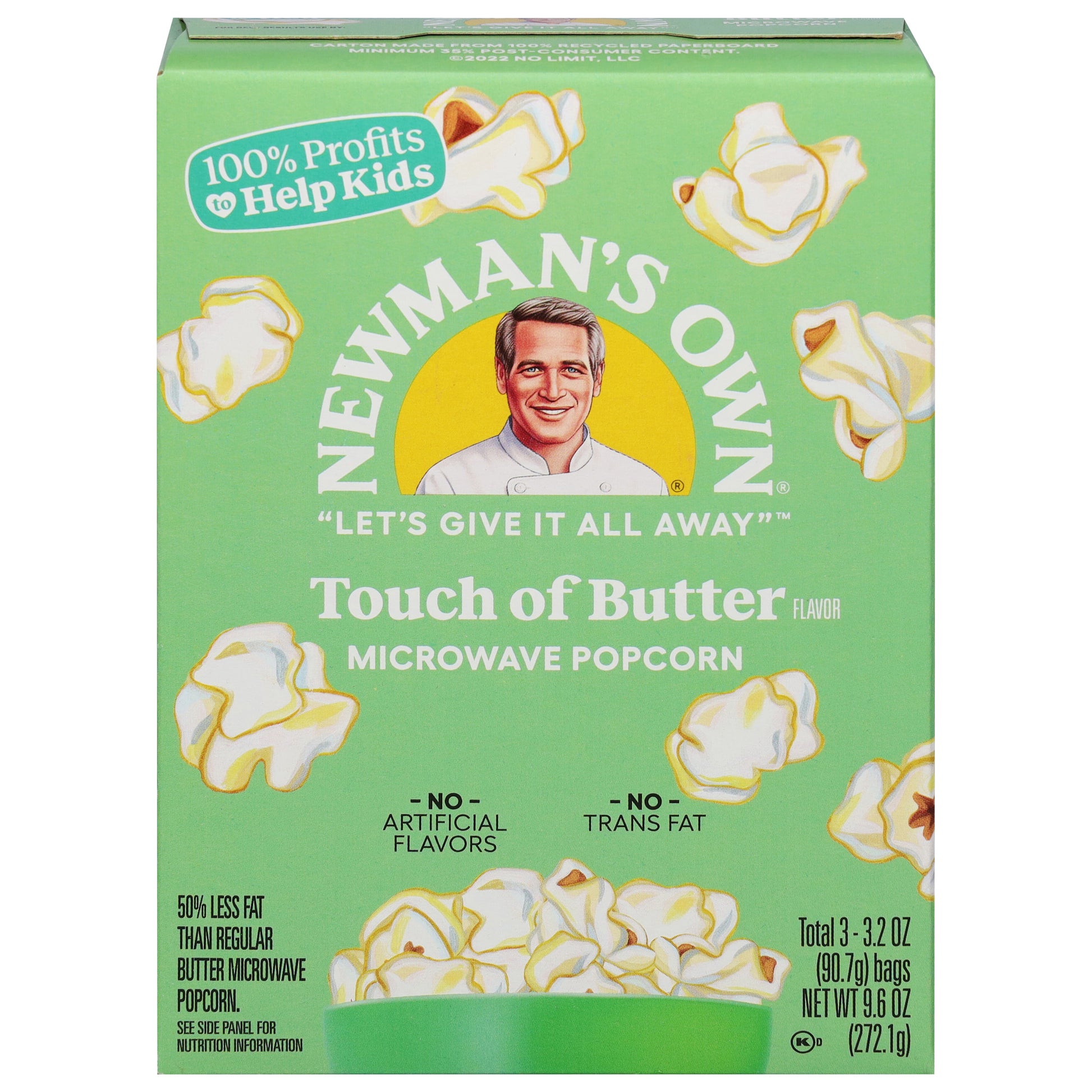 Newmans Own Popcorn Micro Light Butter 10.5 oz (Pack Of 12)