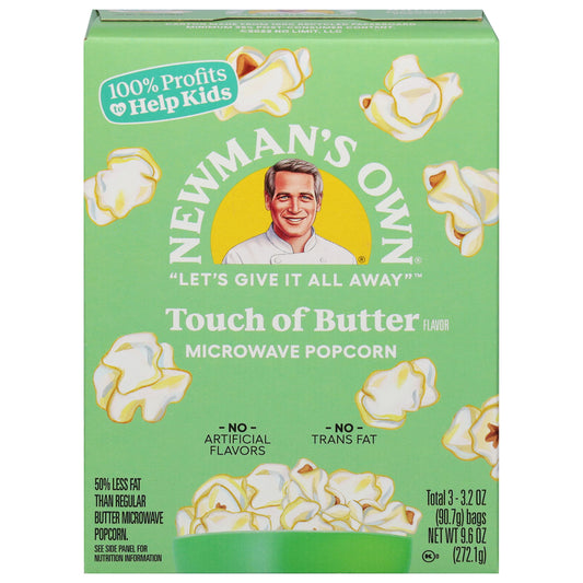 Newmans Own Popcorn Micro Light Butter 10.5 oz (Pack Of 12)