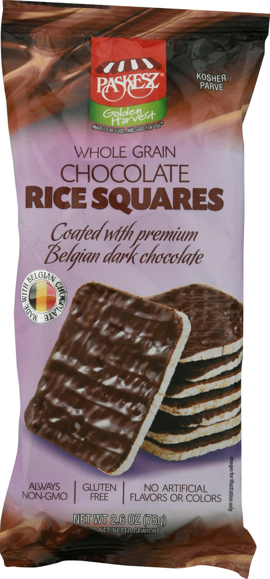 Choc Covered Rice Squares 75 G - 2.6 Oz (Pack of 16)