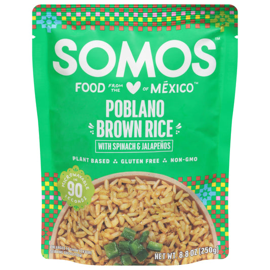 Somos Rice Mexican Poblano - 8.8 OZ (Pack of 6)