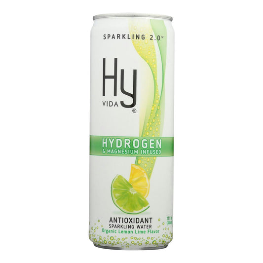 Hyvida Brands - Water Sparkling Hydro Lemon Lime 12 fl. oz (Pack of 12)