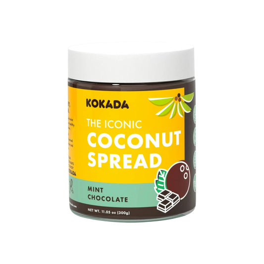 Kokada Spread Coconut Mint Chocolate Organic 11.05 Oz Pack of 8