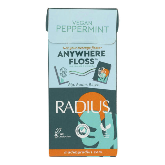 Radius - Floss Sachets with Natural Xylitol - Mint (Pack of 20)