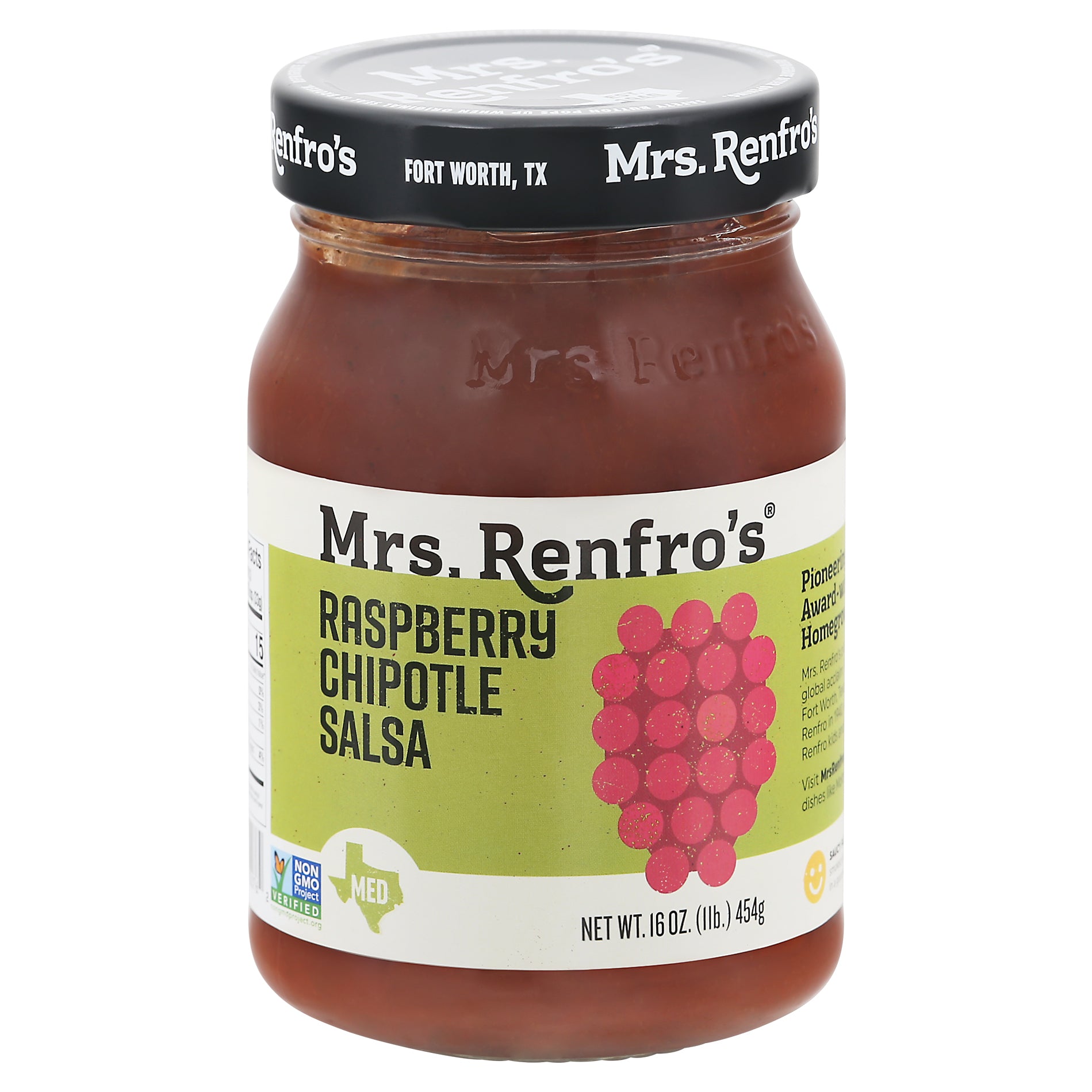 Mrs Renfro Salsa Raspberry Chipotle
