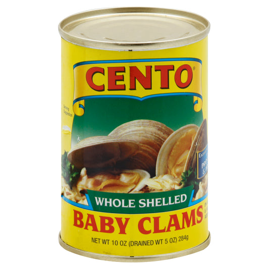 Cento Clam Baby Whole 10 oz (Pack Of 12)