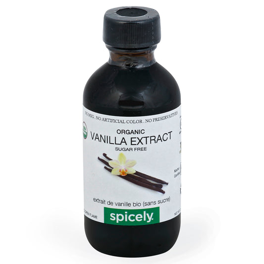 Spicely Organics Spice Vanilla Extract 2 Fl Oz (Pack Of 6)