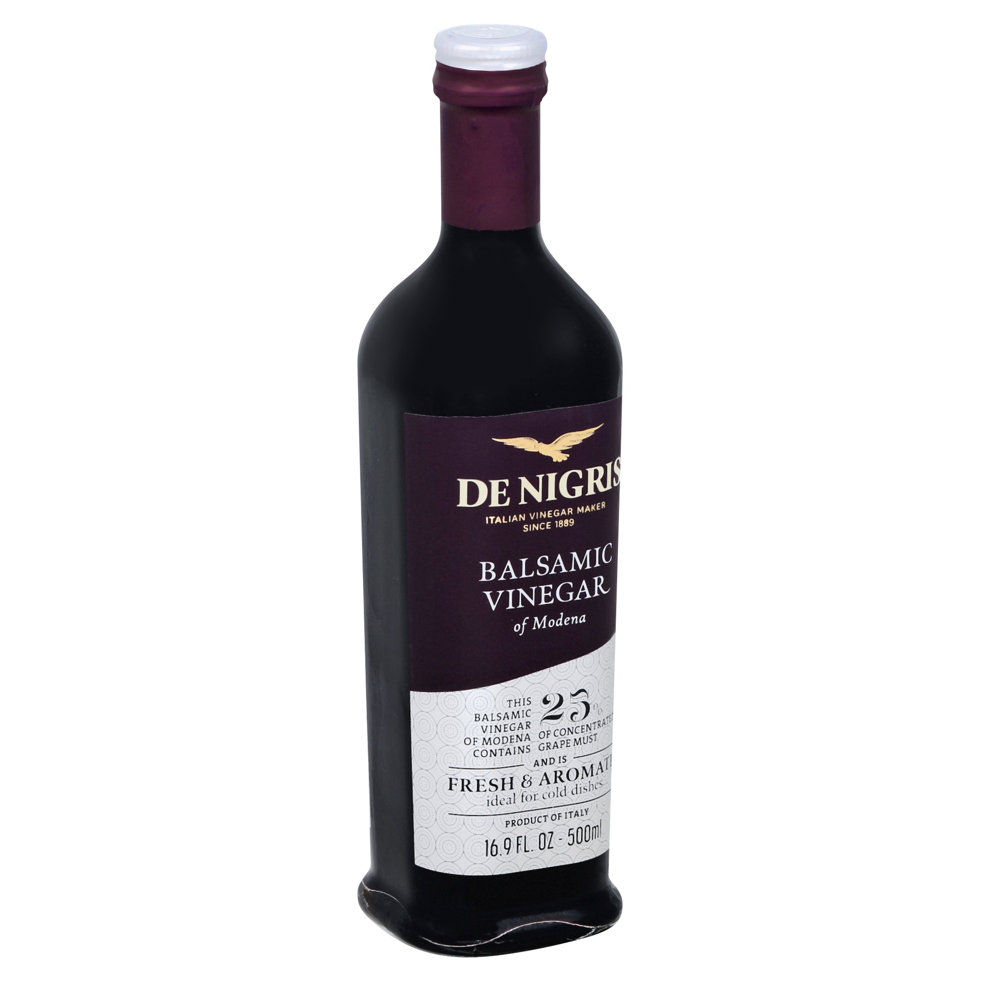 De Nigris Vinegar Balsamic White Eagle 16.9 oz (Pack Of 6)
