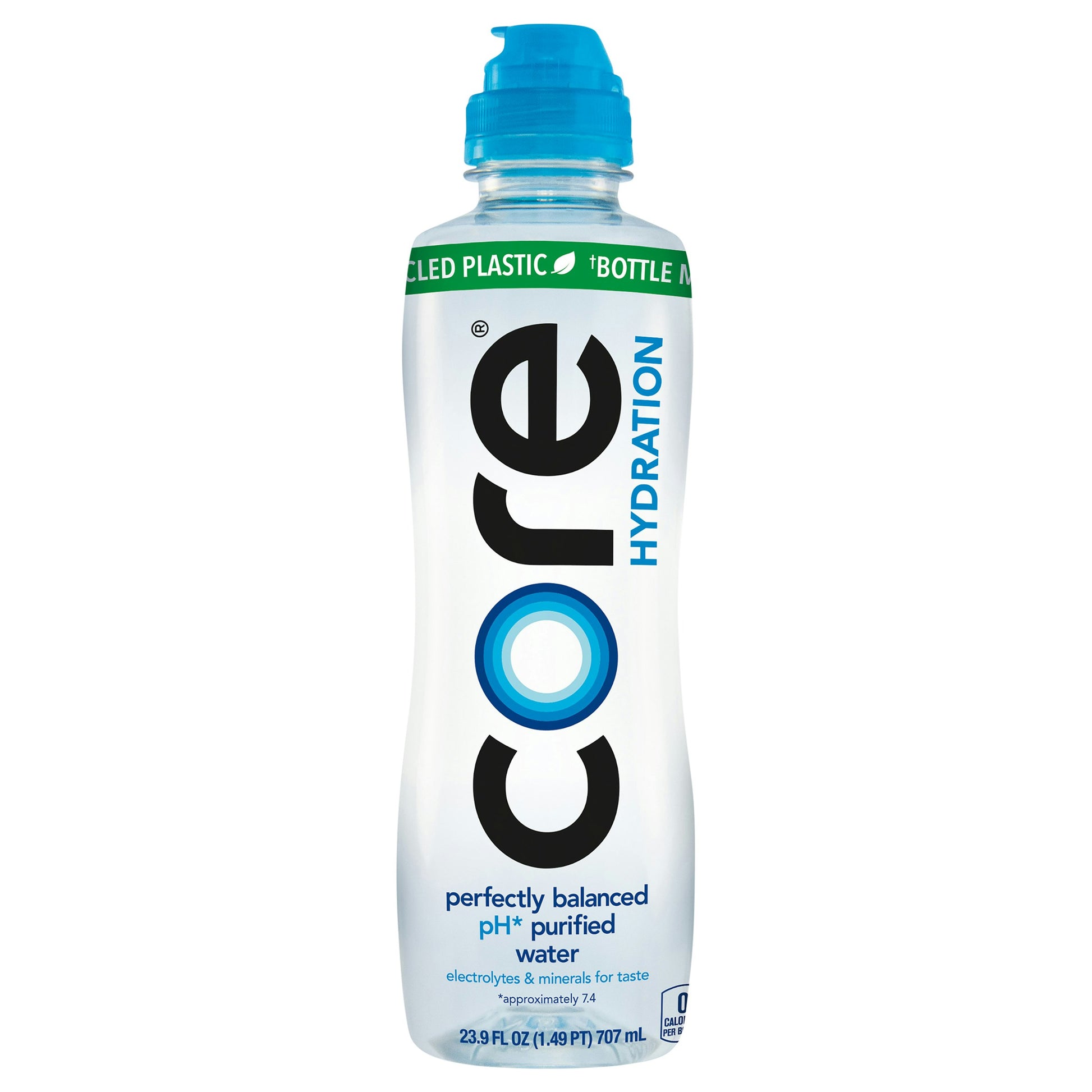 Core Hydration Perfectly Balanced Water In Sport Cap Bottle 23.9 Oz Pack of 24