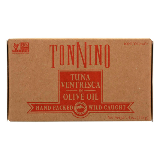 Tonnino Tuna Tuna Ventresca In Olive Oil 4.05 Oz Pack of 6