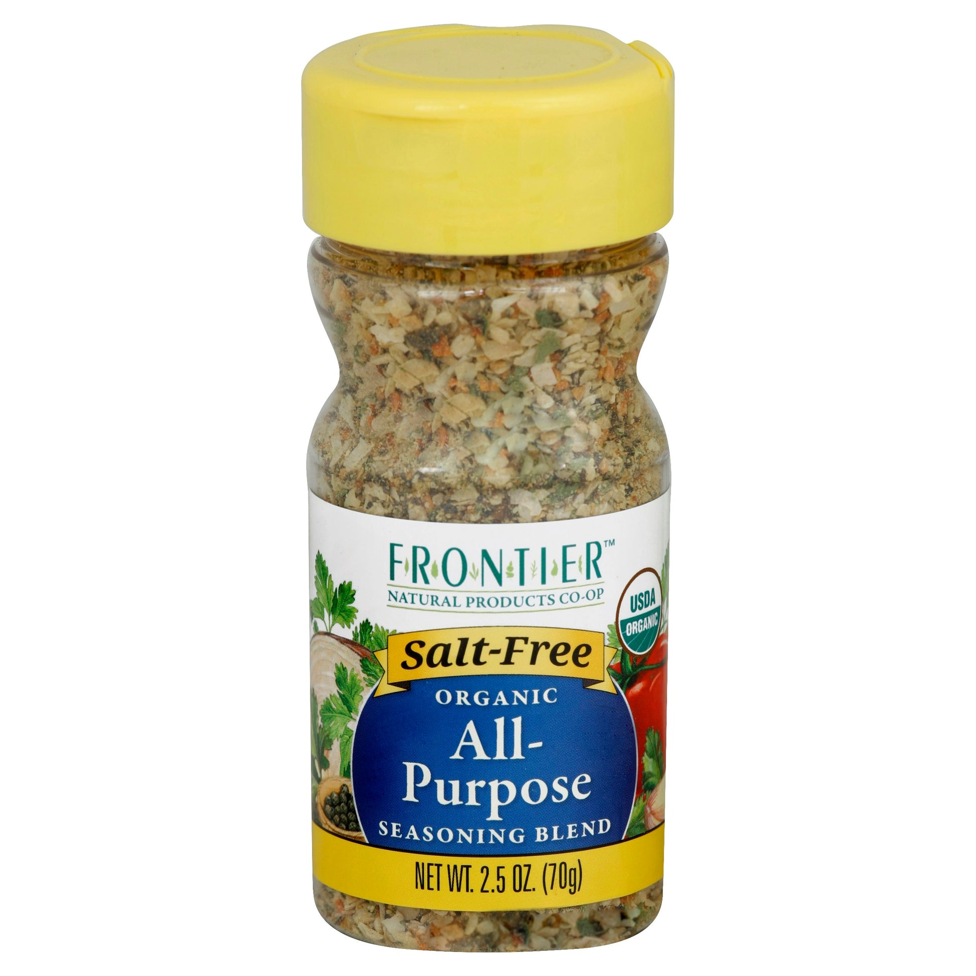 Frontier Herb Seasoning All Purpose Salt Free 2.5 Oz Pack of 6