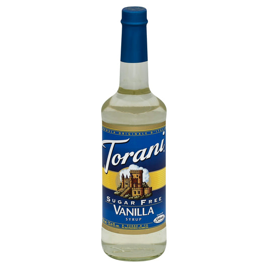 Torani Syrup Sugar free Vanilla 25.4 FO (Pack of 6)