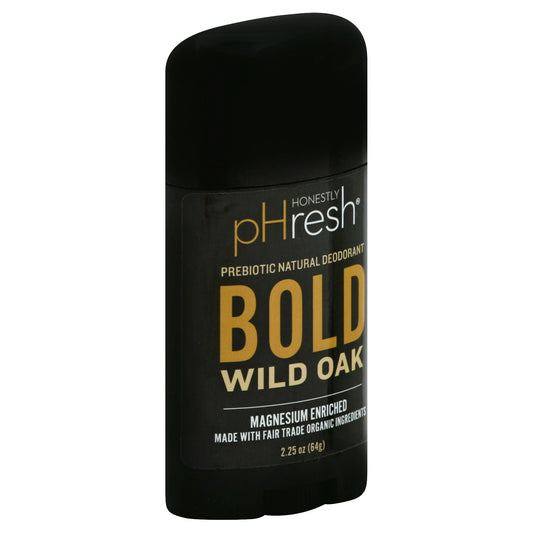 Phresh Deodorant Stick Men Wild Oak 2.25 Oz (Pack of 3)