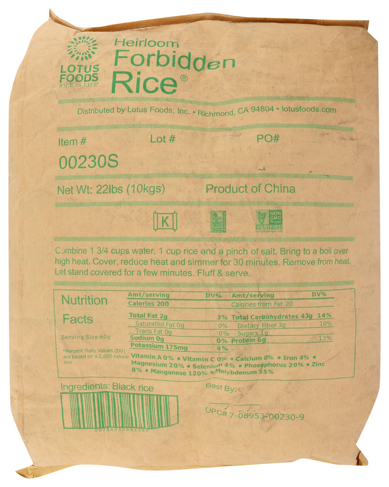 Lotus Foods Rice Forbidden