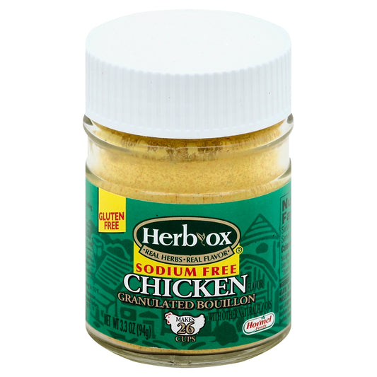Herb Ox Boullion Granola Chicken Light Sodium 3.3 oz (Pack Of 12)