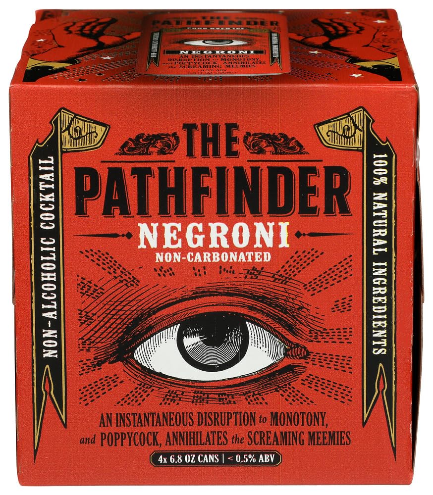The Pathfinder NA Cocktail Negroni Non Carbonated Beverage 4