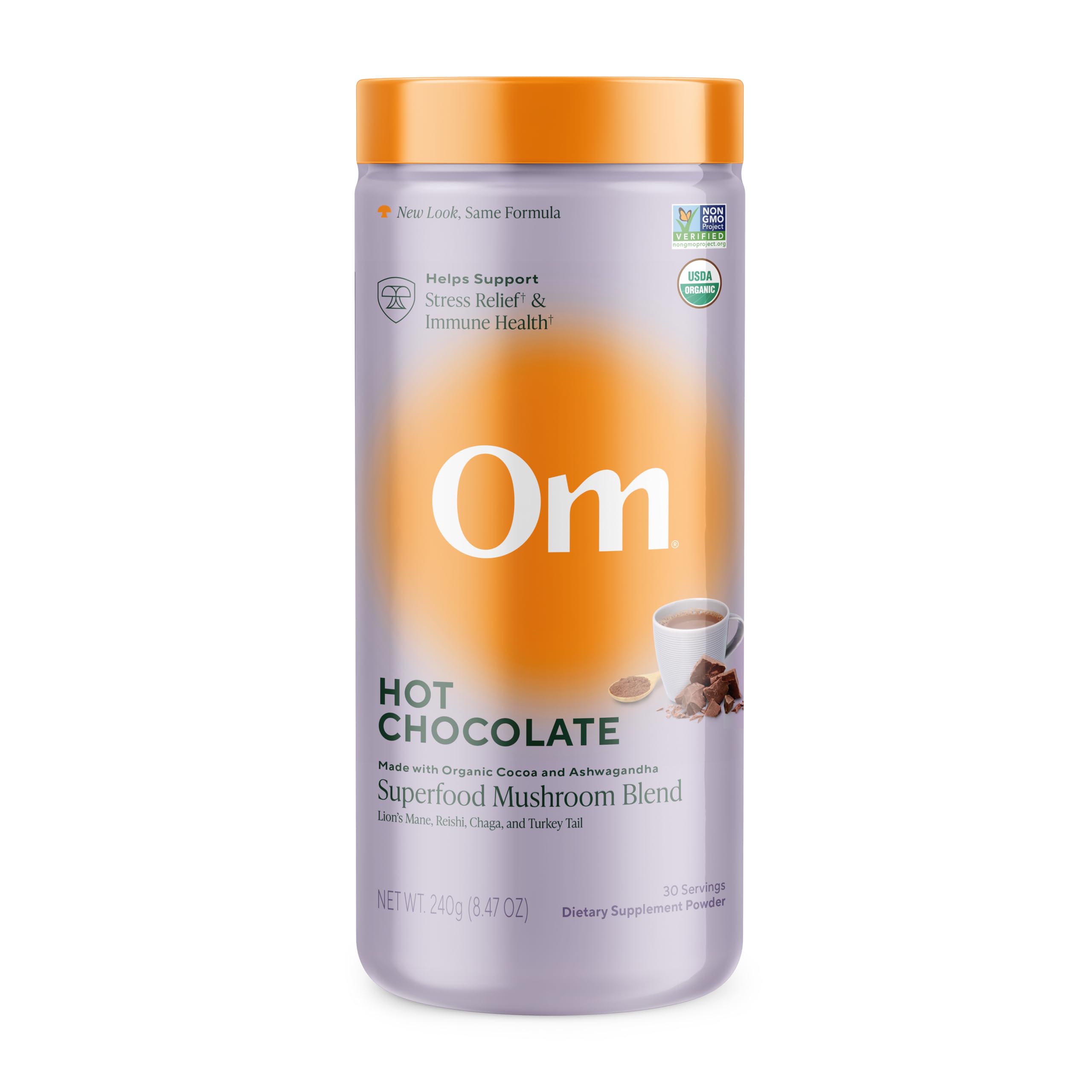 Om Mushrooms OM Mushroom Blend Hot Chocolate