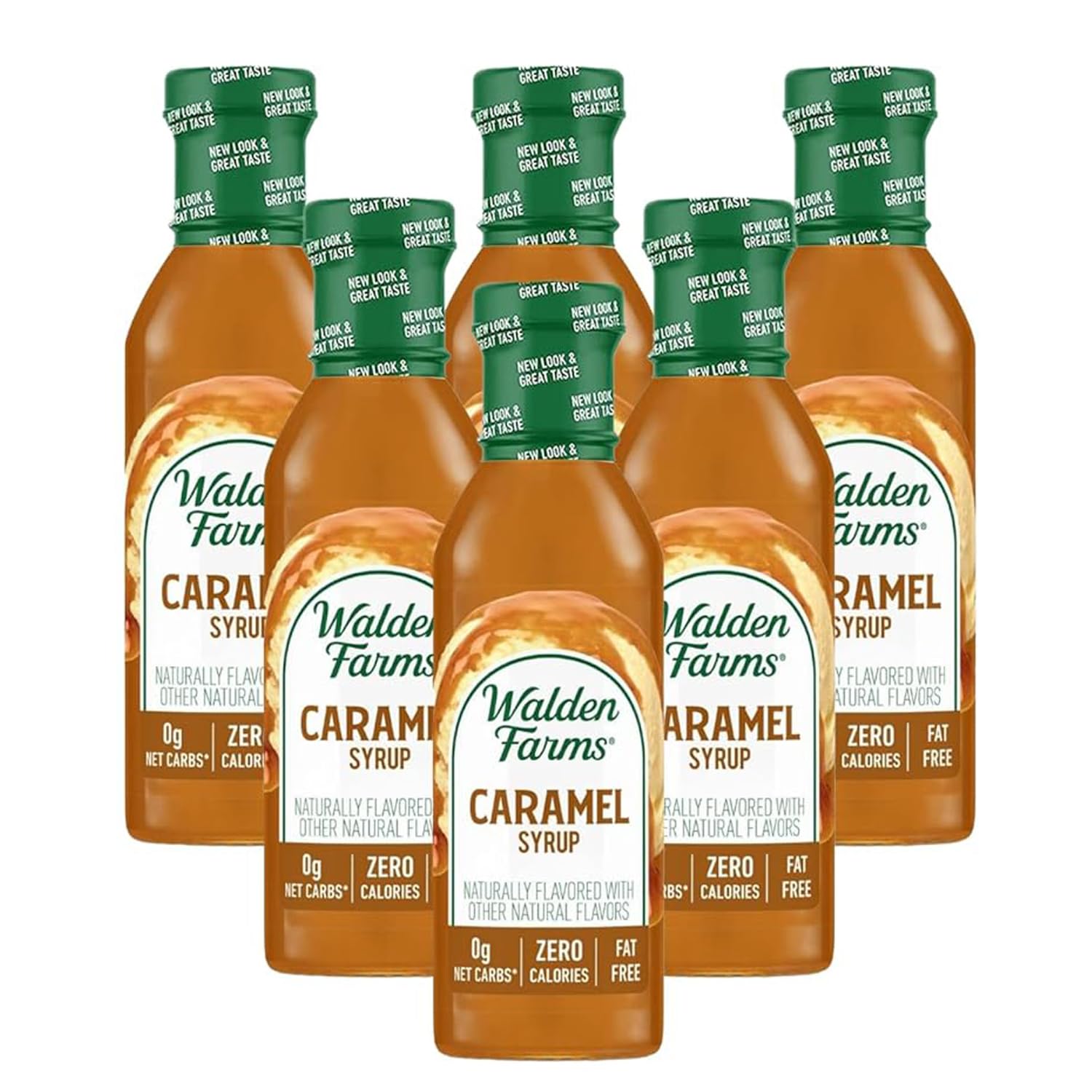 Walden Farms Caramel Syrup Sugar Free Dessert Sauce