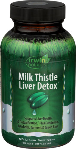 Irwin Naturals Milk Thistle Liver Detox 60 Sg
