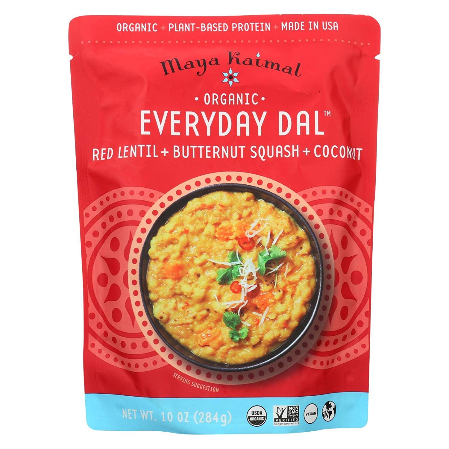 Maya Kaimal Everyday Dal Red Lentil Indian Entree Prepared Dis