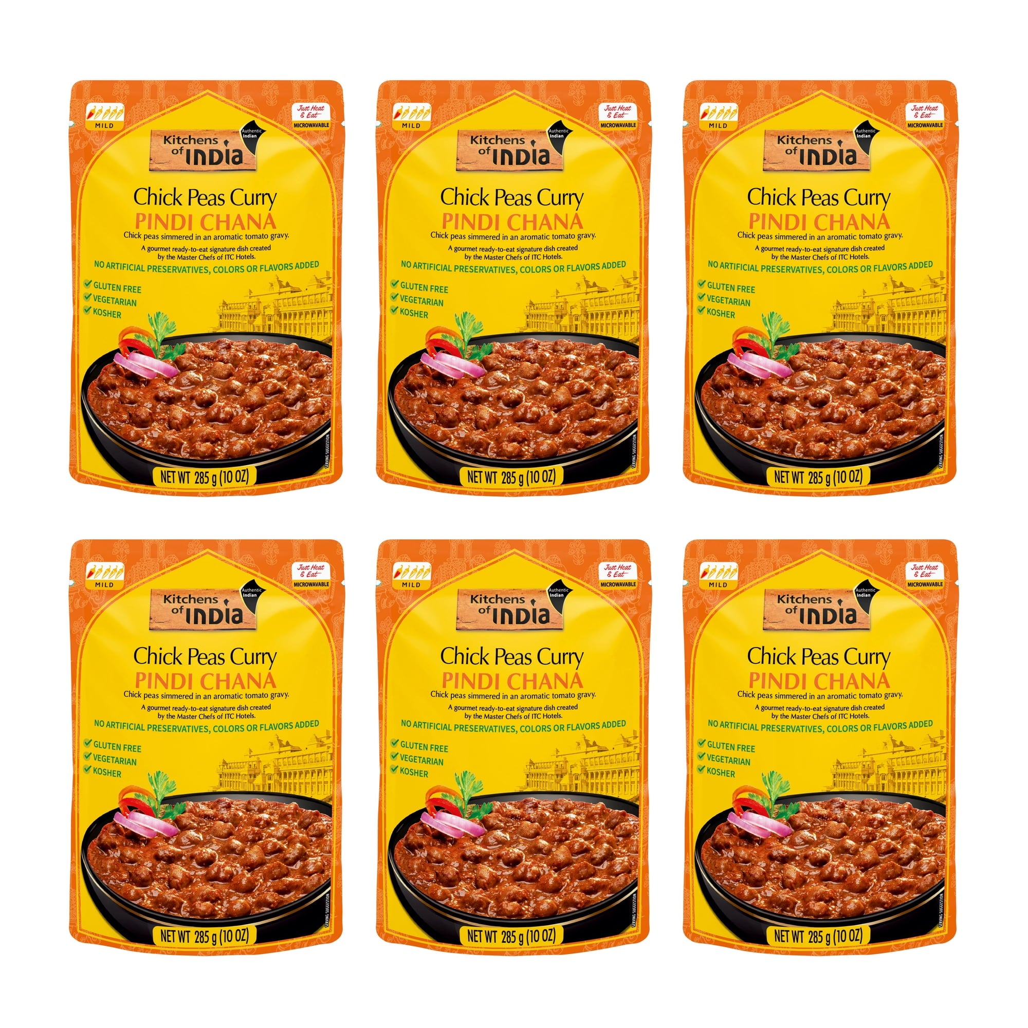 Kitchens Of India Pindi Chana, Chick Peas Curry