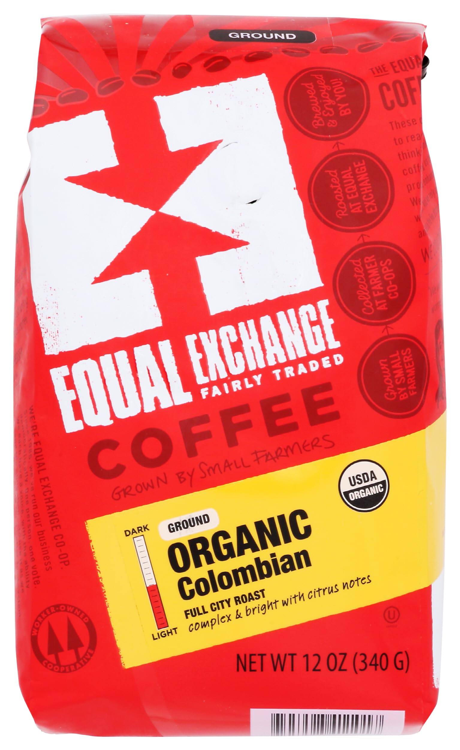 Equal Exchange Colombian Ground Organic Coffee