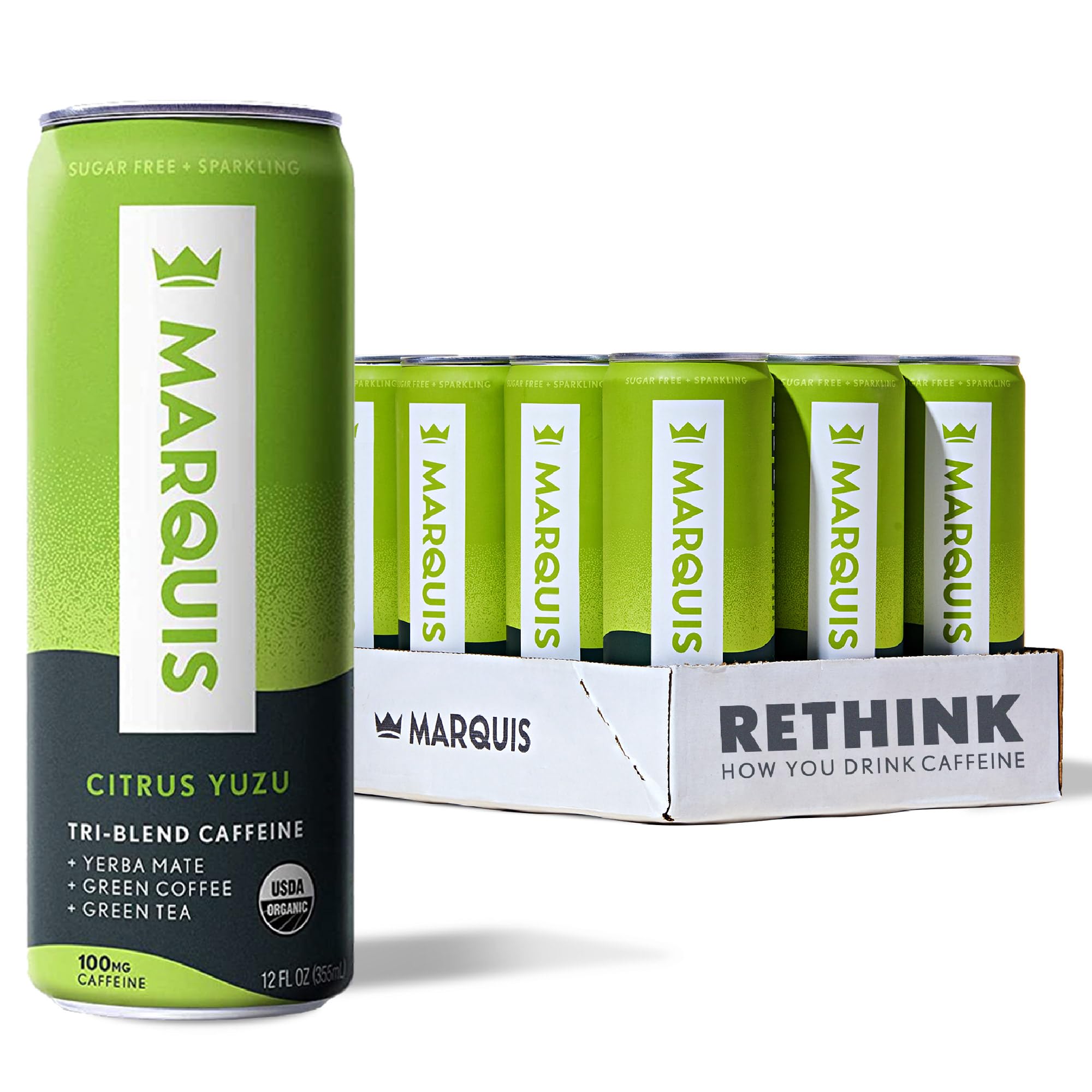 Marquis Yerba Mate Citrus Yuzu RTD Beverage