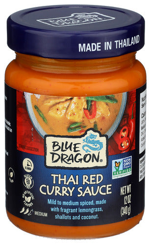 Blue Dragon Thai Red Curry Sauce Condiment