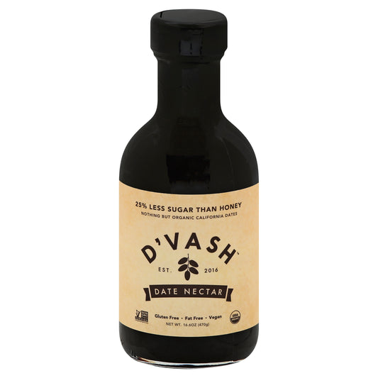 Dvash Organics Nectar Date Organic 16.6 oz (Pack Of 12)