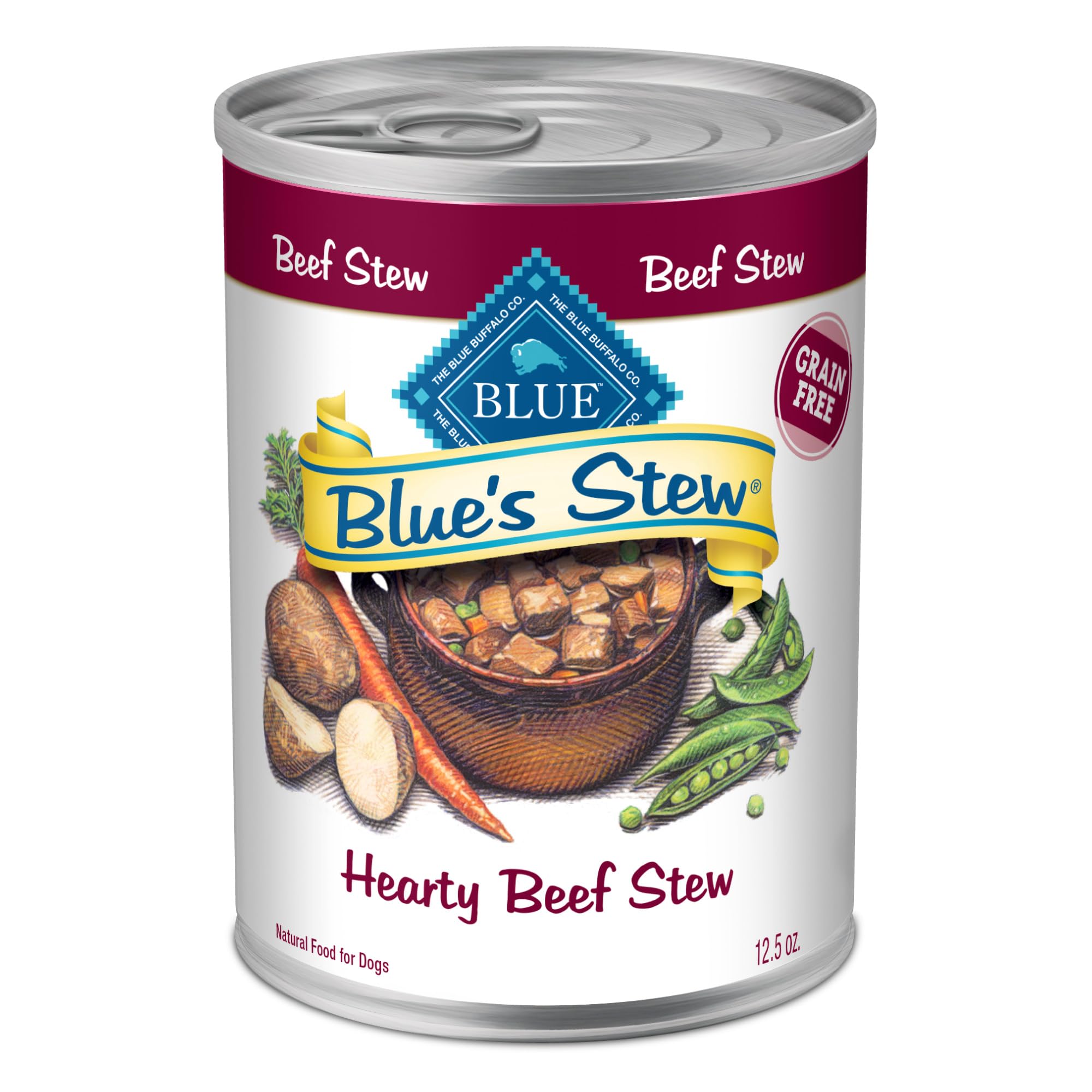 Blue Buffalo Blues Stew Beef Adult Wet Dog Food