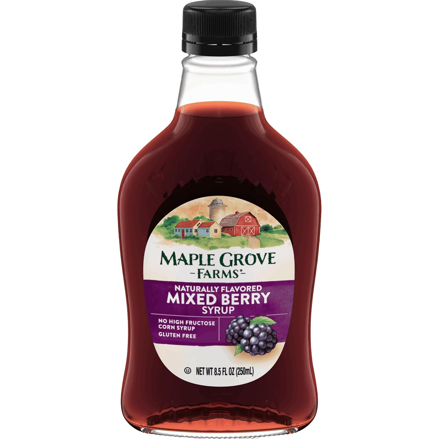 Maple Grove Syrup Natural Boysenberry