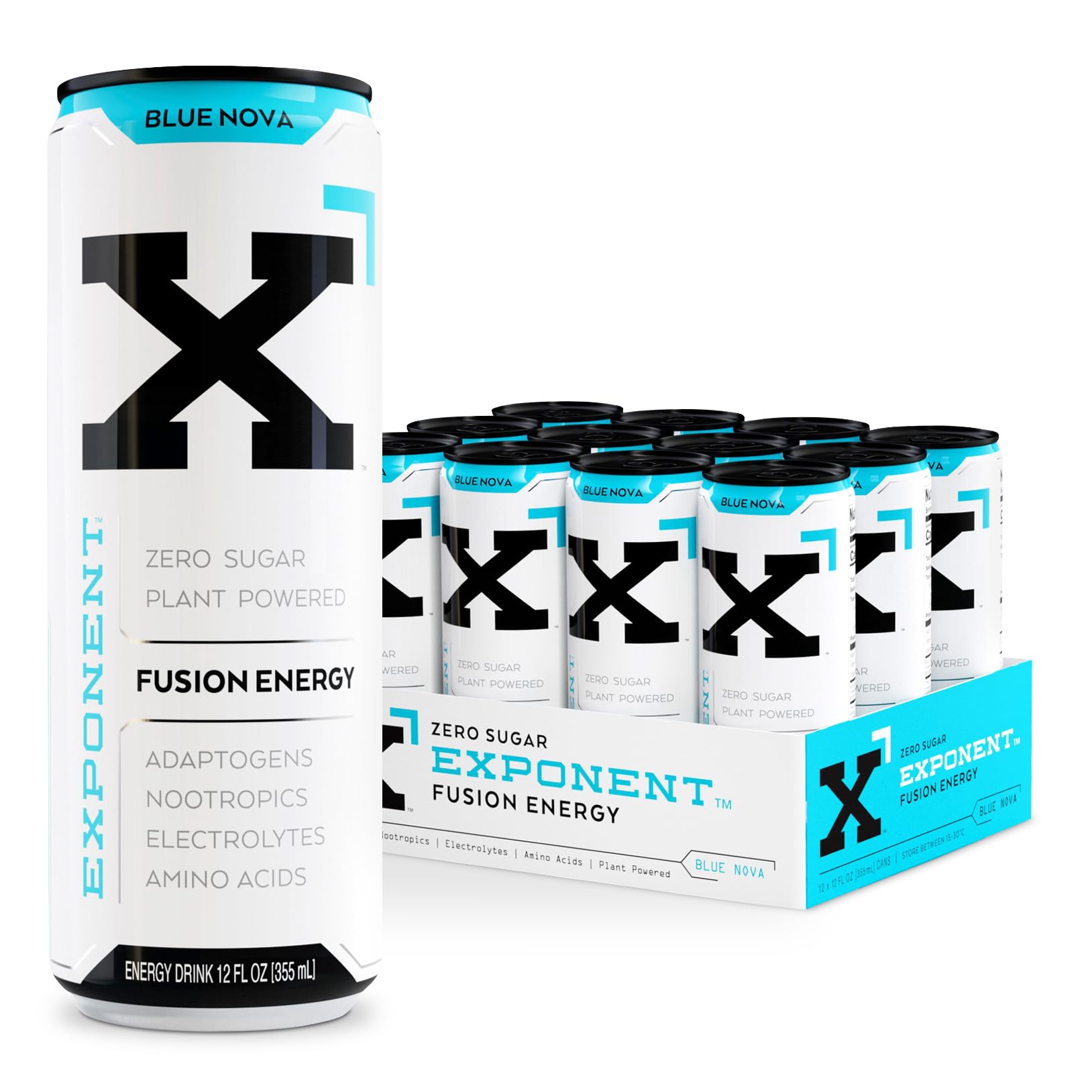 Exponent Energy Beverage Energy Blue Nova