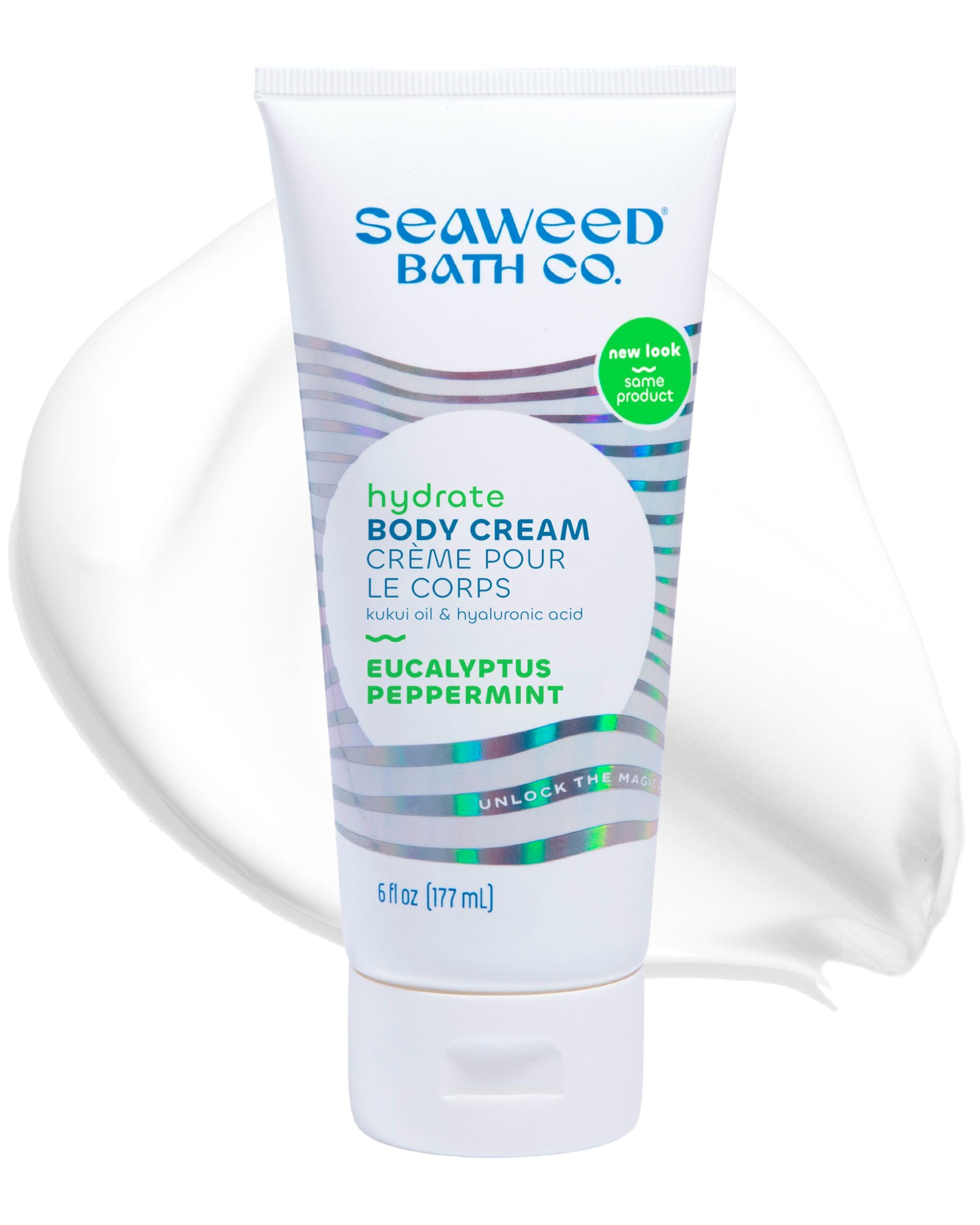 SEAWEED BATH CO (Pack Of 3) Seaweed Bath Company Cream Body Eucalyptus & Peppermint 6 Fl Oz