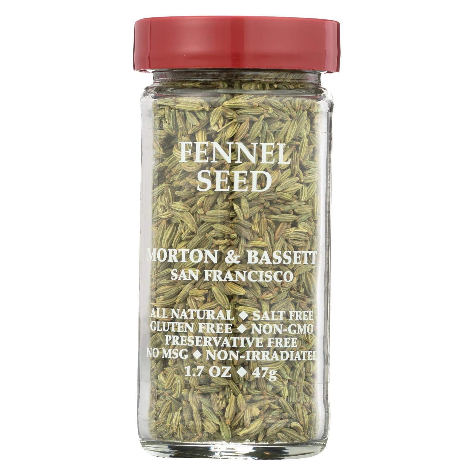 MORTON & BASSET (Pack of 9) Morton & Bassett Fennel Seed Loose Spice Singles 1.9 Oz