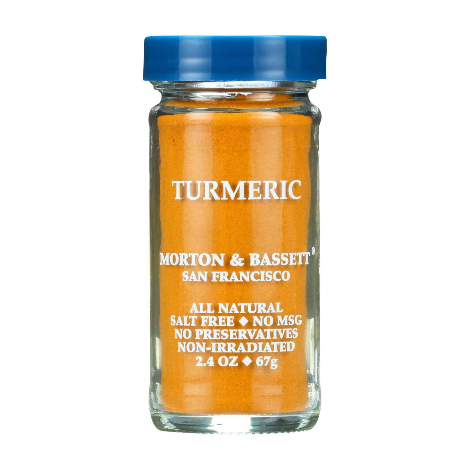 MORTON & BASSET (Pack of 9) Morton & Bassett Turmeric Ground Spice Single 2.4 Oz