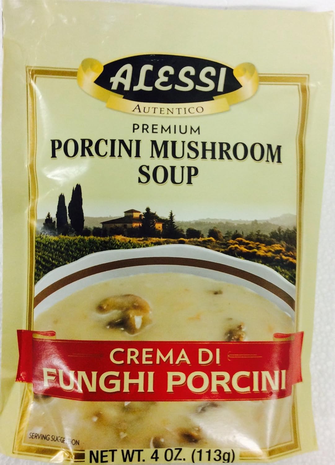 ALESSI (Pack of 18) Alessi Mix Soup Porcini Mushroom Soup Mix 4 Oz. 4 Oz