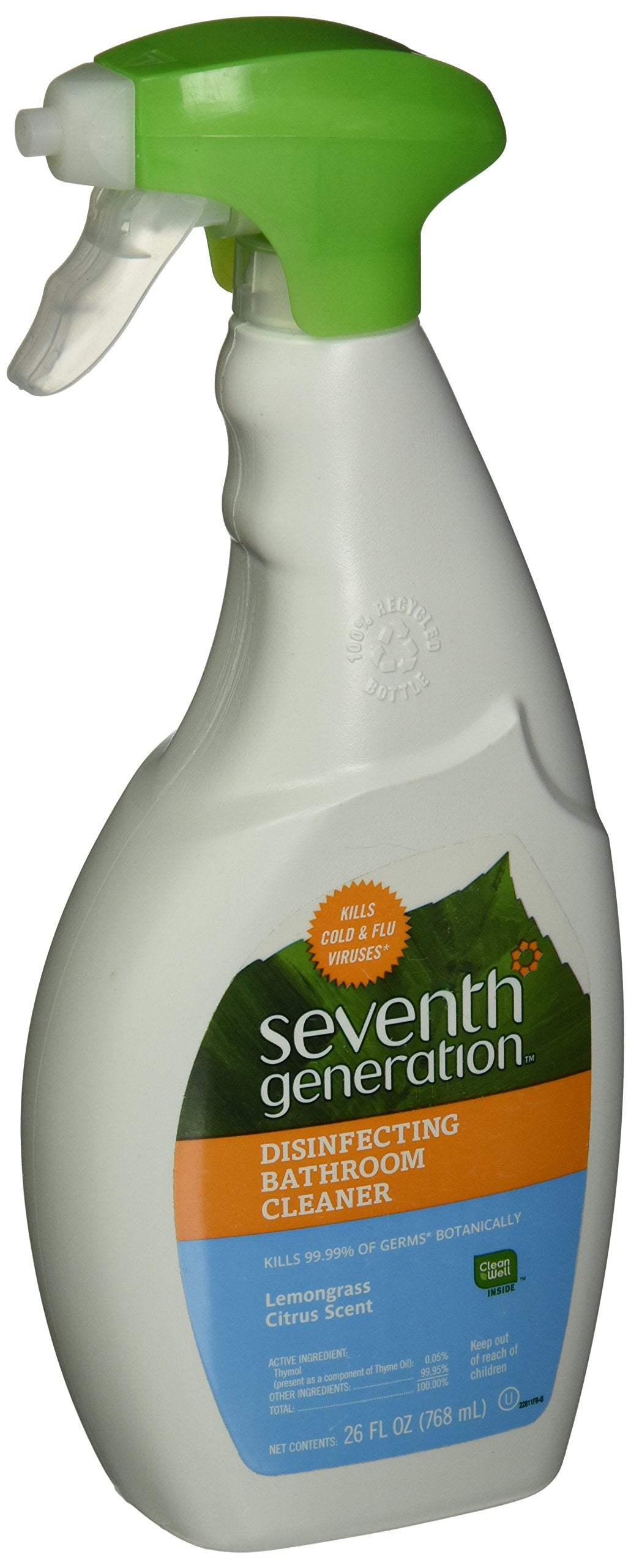 Seventh Generation Bathroom Cleaner Lemon Grass Scent