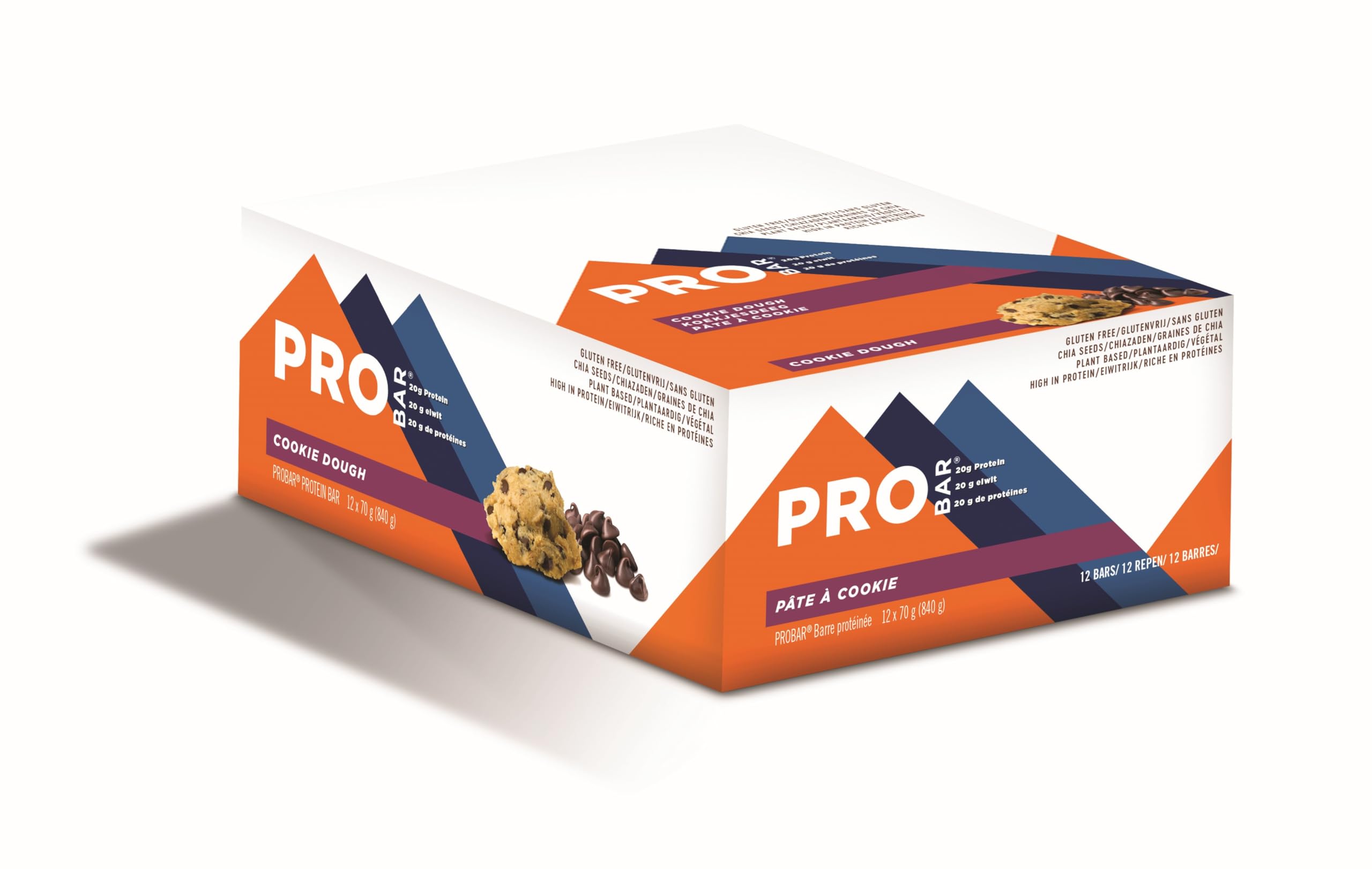 Probar, Bar Base Cookie Dough, 12 Count
