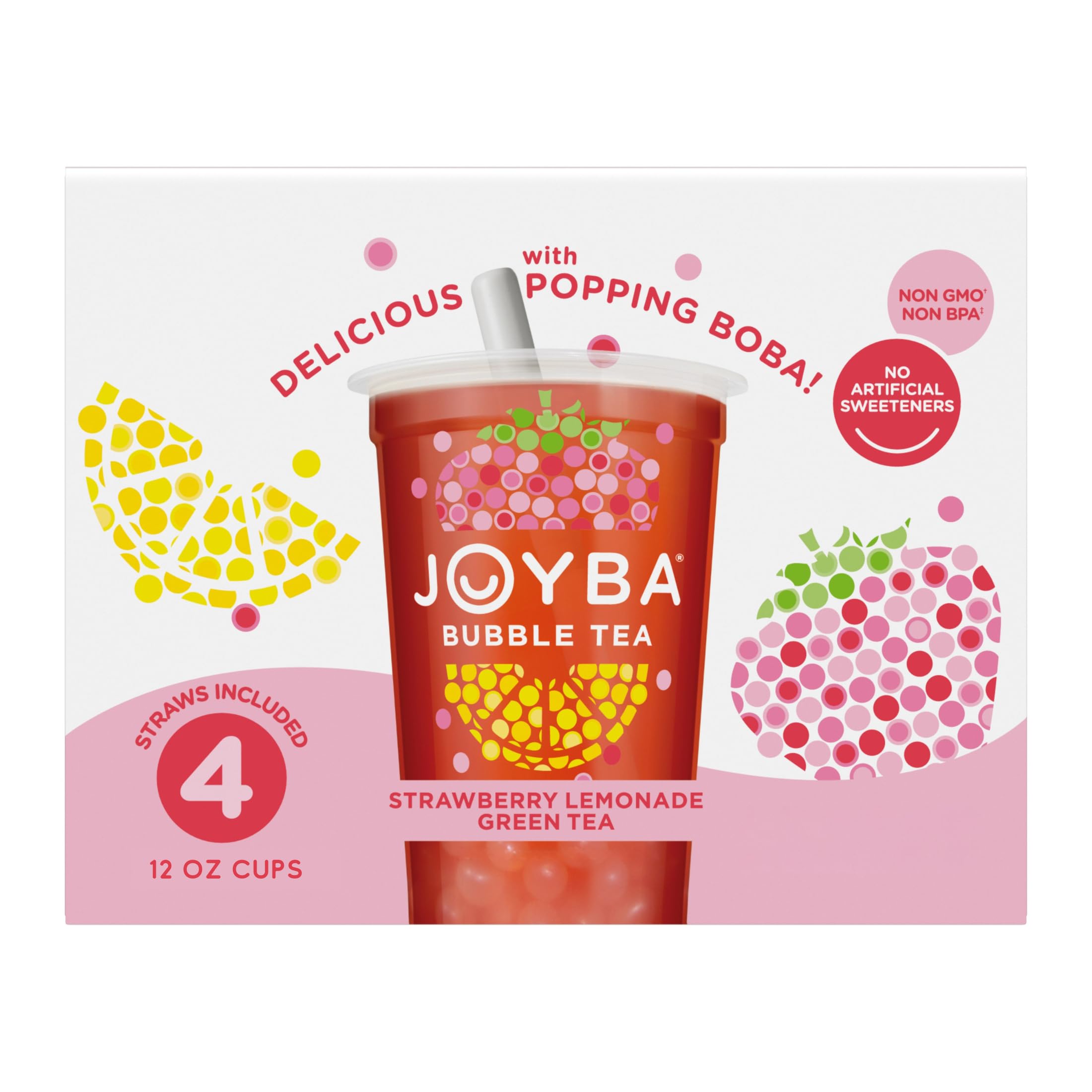 Joyba Green Tea Blueberry Strawberry Lemonade RTD Beverage