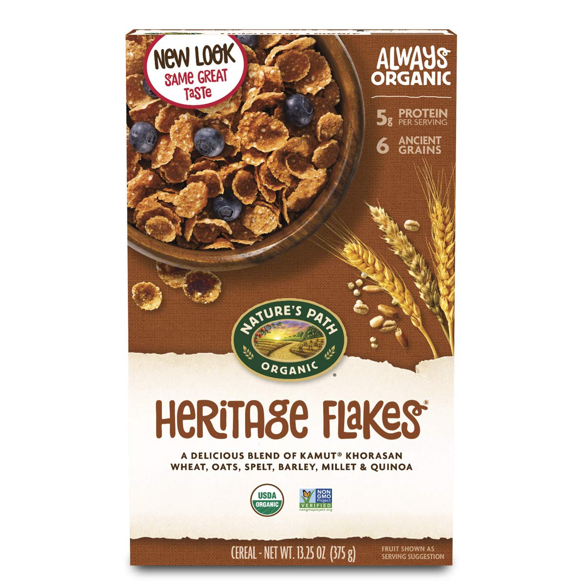Nature's Path Heritage Organic Flax Cereal Flakes