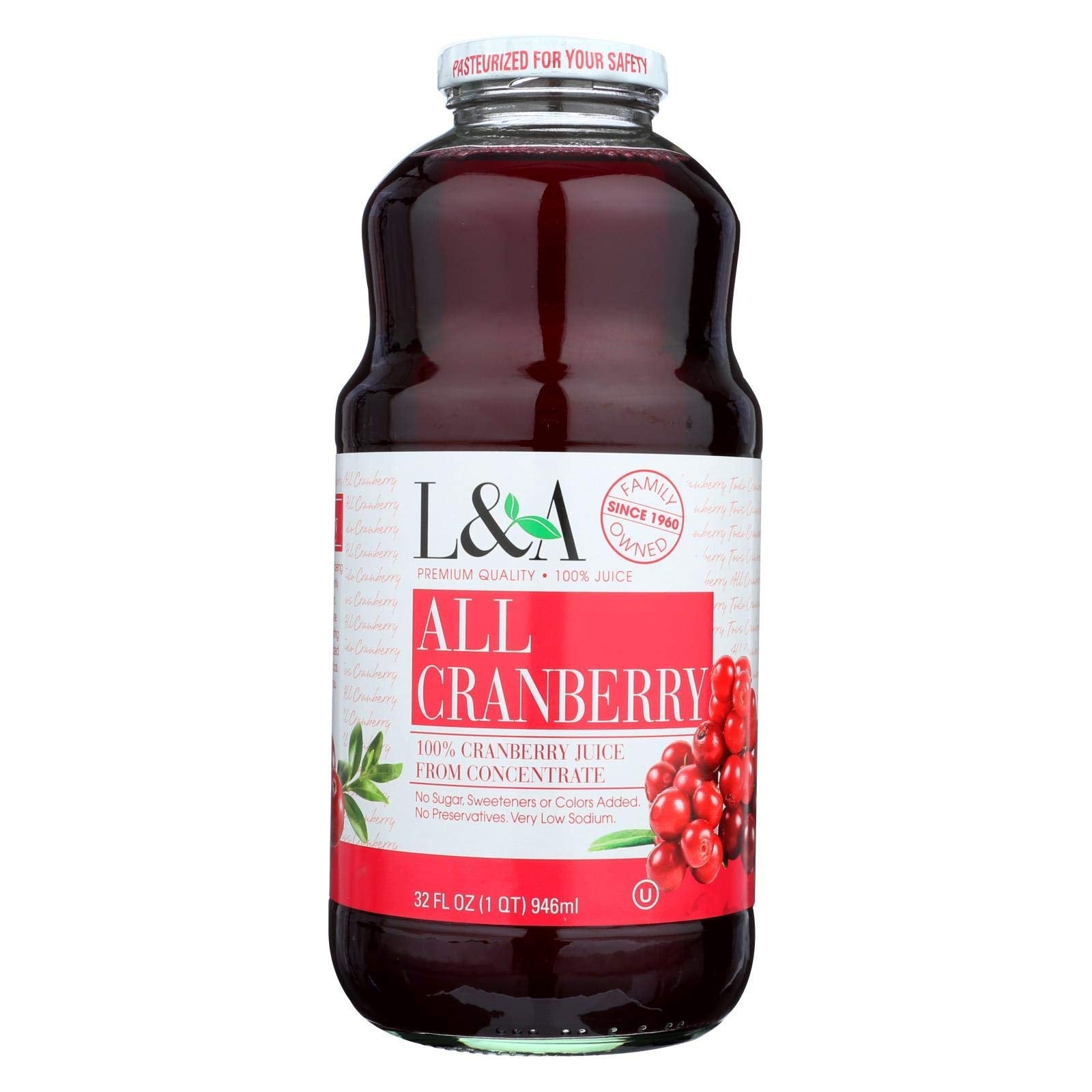 Langer Farms L and A All Cranberry Juice