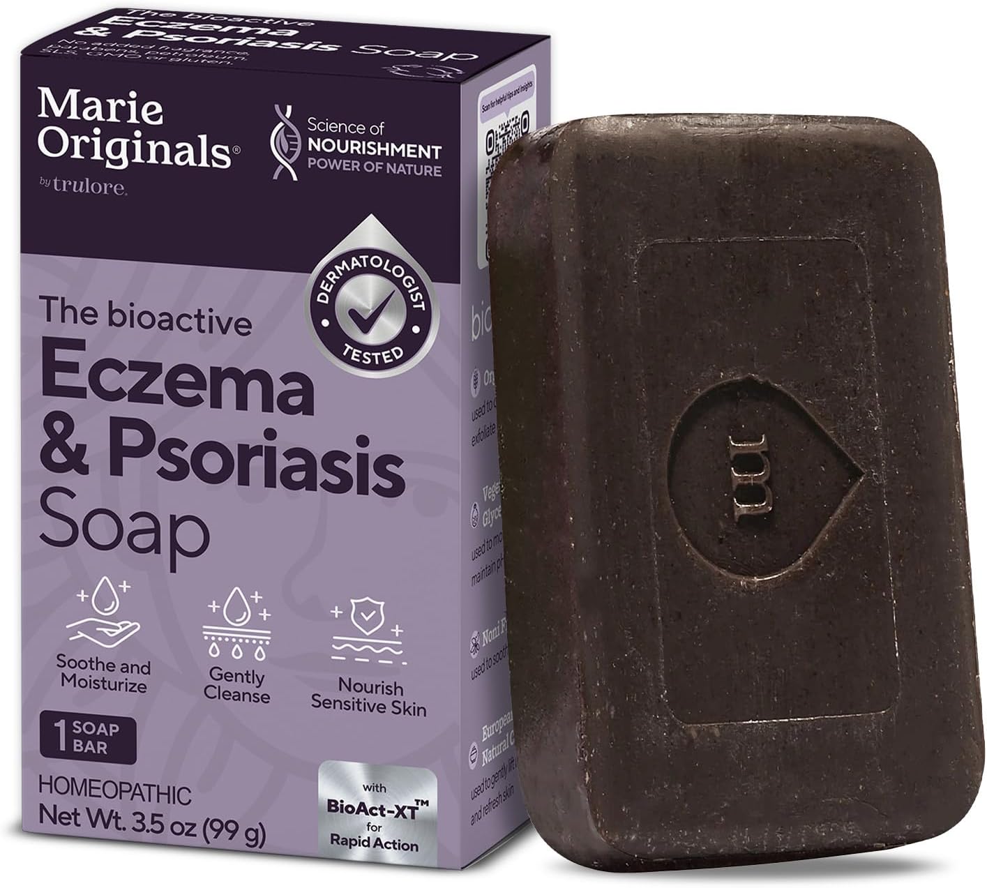 MARIE ORIGINALS (Pack of 12) Marie Originals Soap Eczema Psoriasis Relief 3.5 Oz
