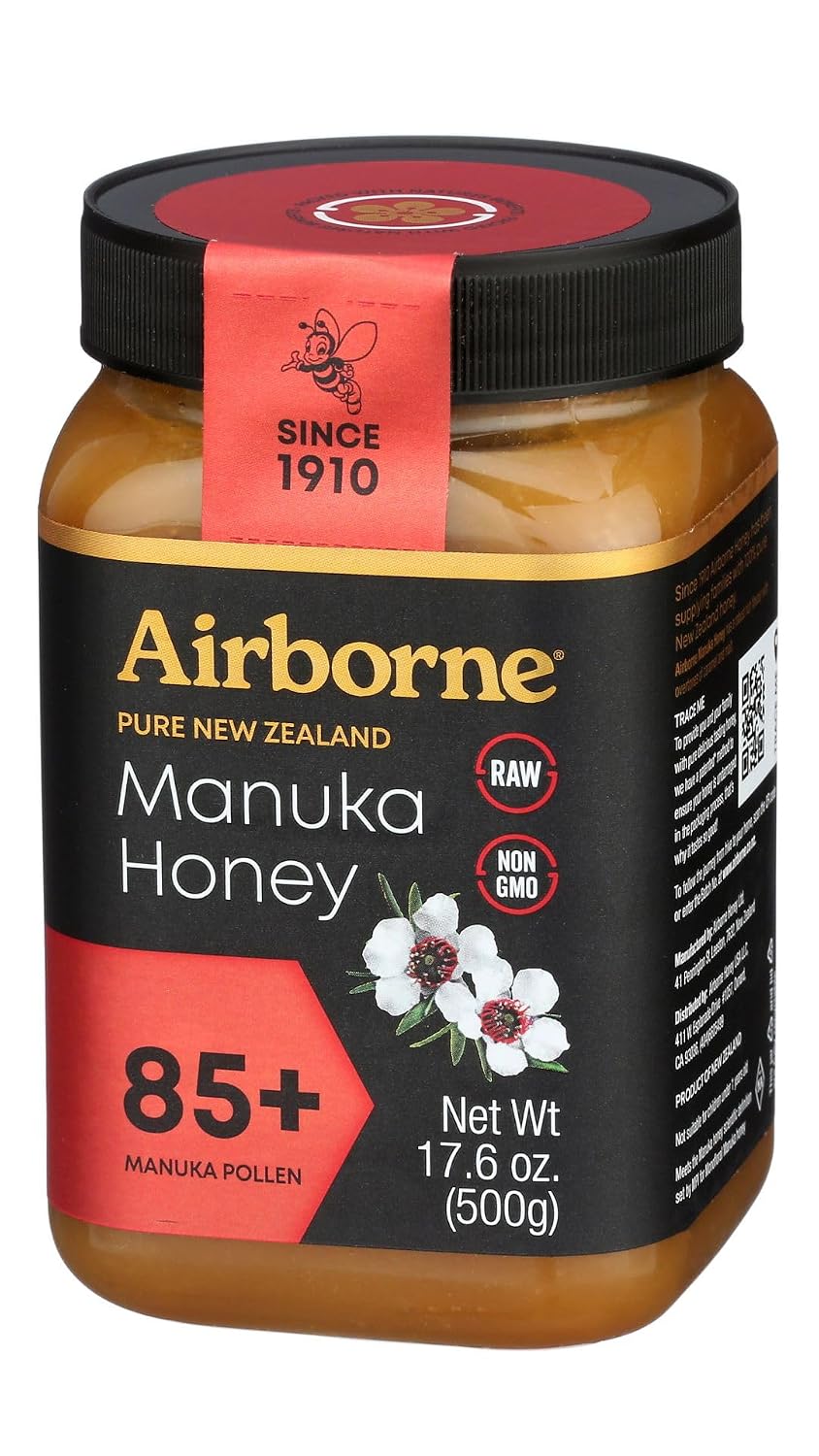 Airborne Honey Manuka 85+ Monofloral