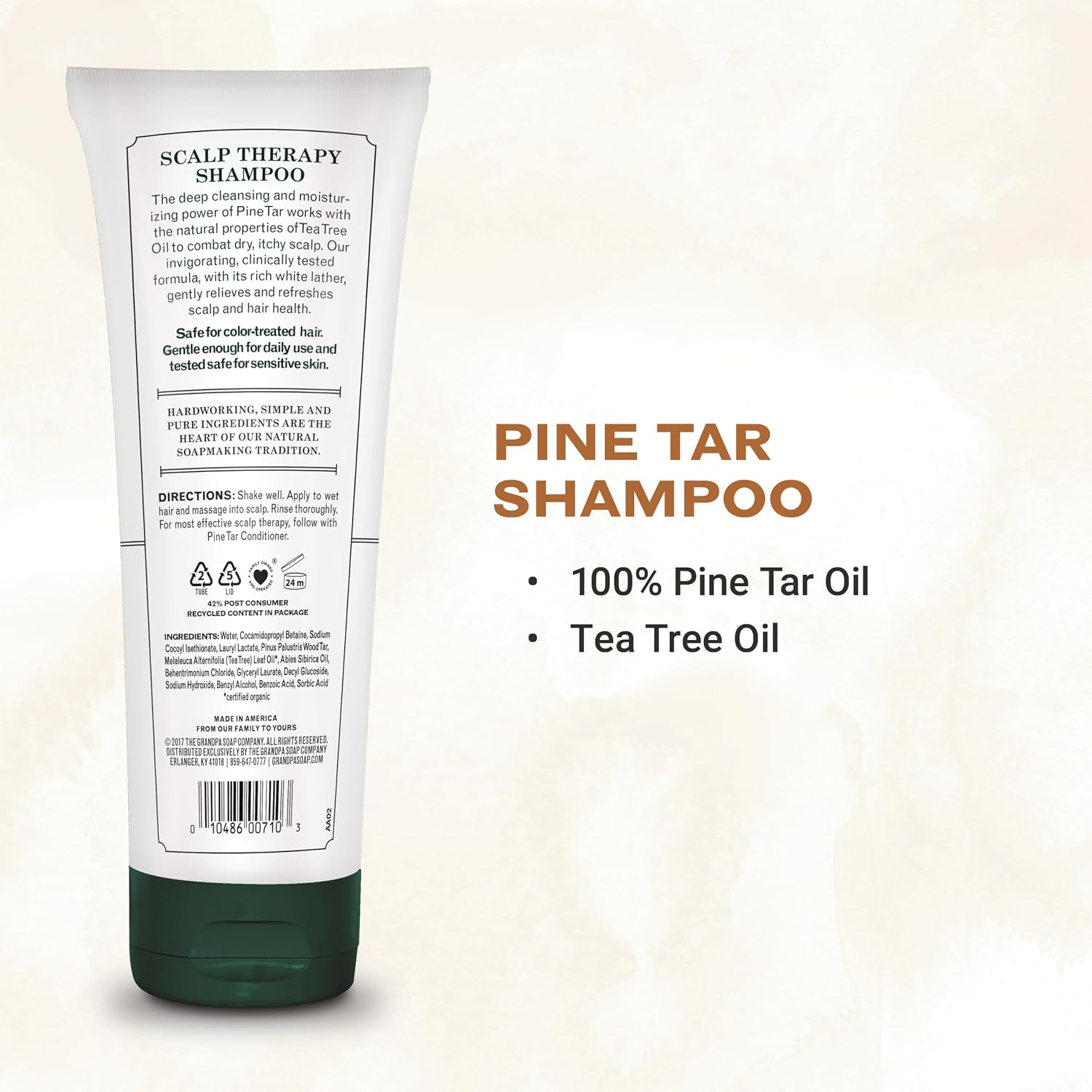 GRANDPAS (Pack of 8) The Grandpa Soap Shampoo Pine Tar 8 Fl Oz
