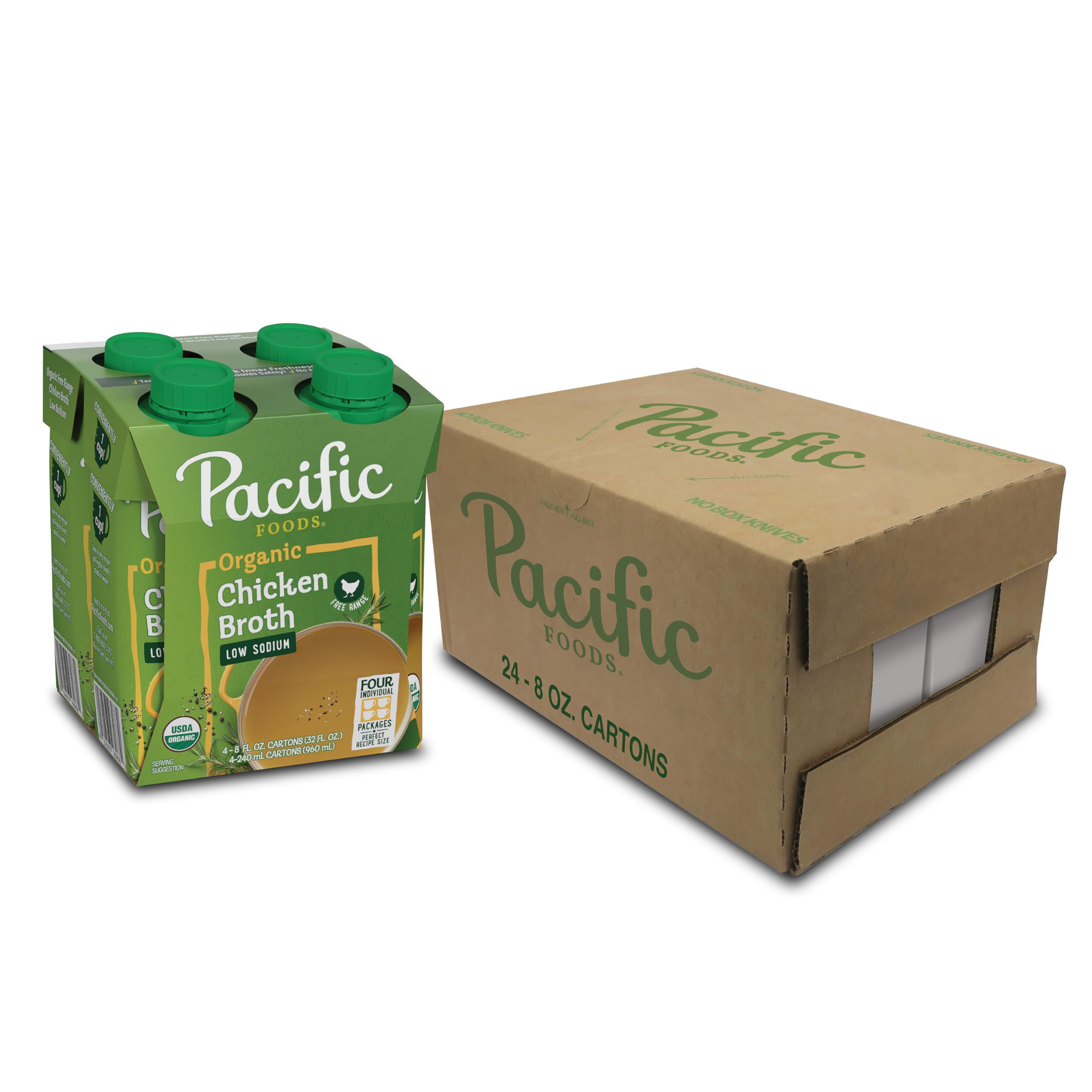 Pacific Foods Chicken Broth Low Sodium Soup Prisma